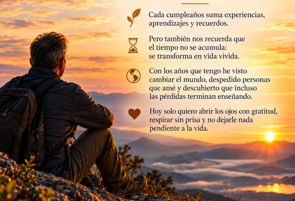 ¡Un año más, un año menos!